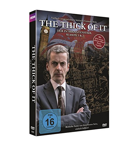 The Thick Of It - Season 1 & 2 en DVD, importación de Alemania de la aclamada comedia británica 3