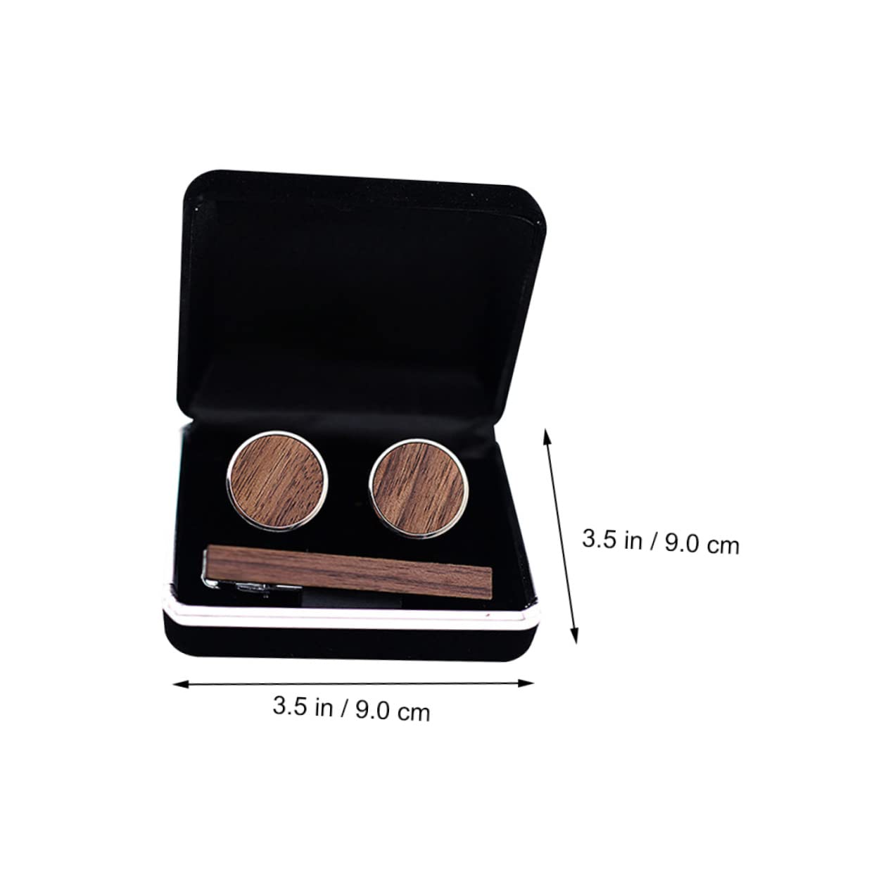 COLLBATH 2 Sets Elegante Männer Krawatte Clip Links Set Geburtstag Und Starke