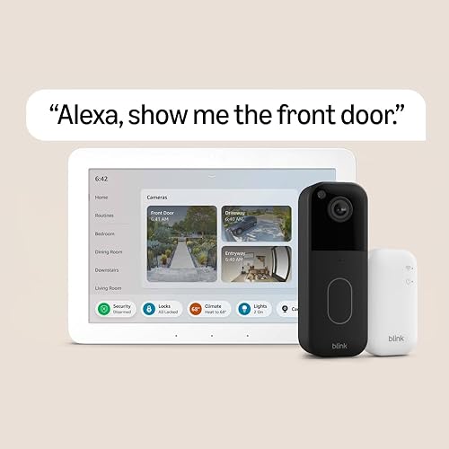 Tienda Echo Hub con Blink Video Doorbell (modelo más nuevo), con Alexa+ Early Access