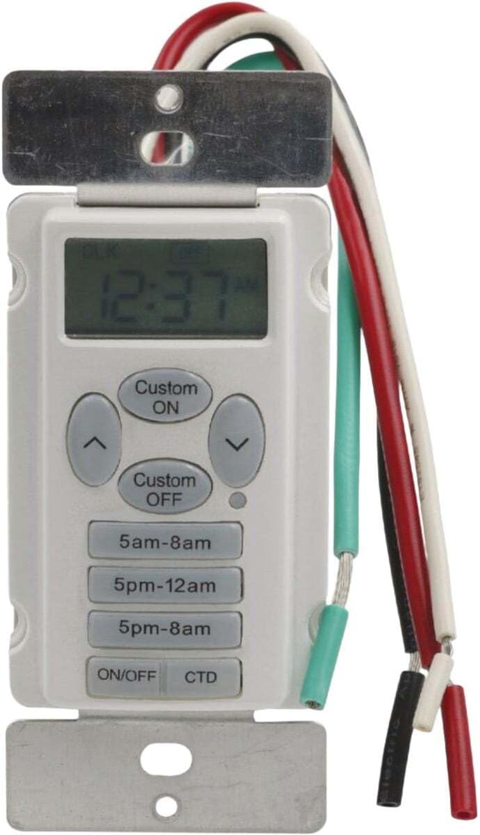 PRIME EZ Set 15-Amp Digital Residential Hardwired Countdown Lighting Timer