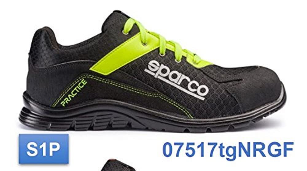 Sparco - Practice - Scarpe Antinfortunistiche Uomo Donna - Scarpe da Lavoro Antiscivolo e Resistenti - Calzature di Sicurezza Adatte ad Ogni Condizione di Lavoro