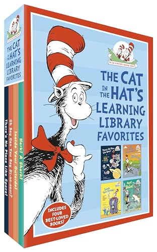 Image of The Cat in the Hat's Learning Library Favorites: There's No Place Like Space!; Oh Say Can You Say Di-no-saur?; Inside Your Outside!; Hark! A Shark!