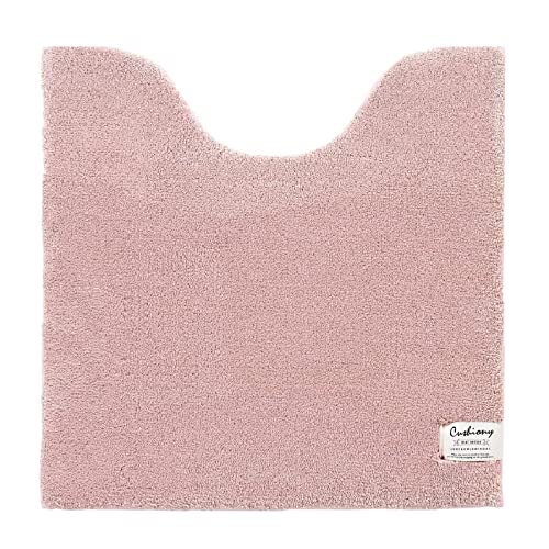 センコー B.B.collection クッショニー 2 トイレマット 約60×60cm ピンク 厚手 ボリューム ふんわり 50048