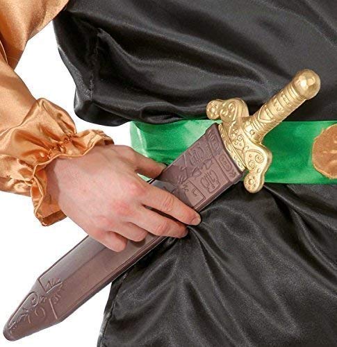 Fancy Me Bambini Uomo Donna Romano Spada & Guaina Giocattolo Storico Internazionale Armor Accessorio per Costume Arma