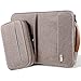 Voova 13-13.3 Pulgadas Funda Portátil, Bolsillo de Accesorios para Funda Ordenador Portátil, Compatible con Macbook Pro 13 Touch Bar/M1, MacBook Air 13 2020 M1, 13.5" Surface Book 3/2, Caqui