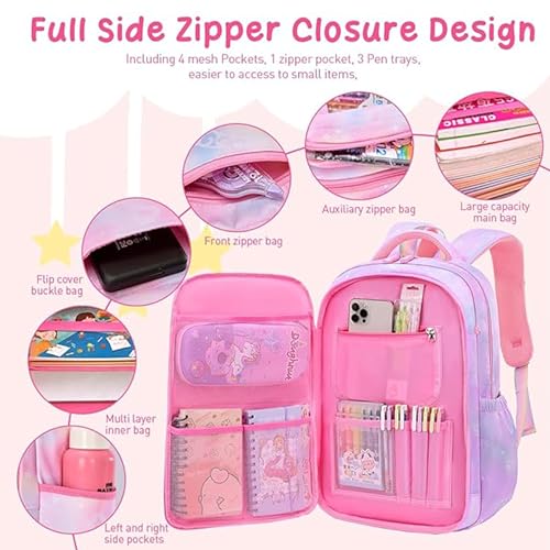 Image of Tinytot 30 Litre Japanese Korean Style School Bag Water-Resistant Laptop & Travel Backpack - Unisex Large 18 Inches Multipurpose Student Backpack for Boys & Girls, Men & Women