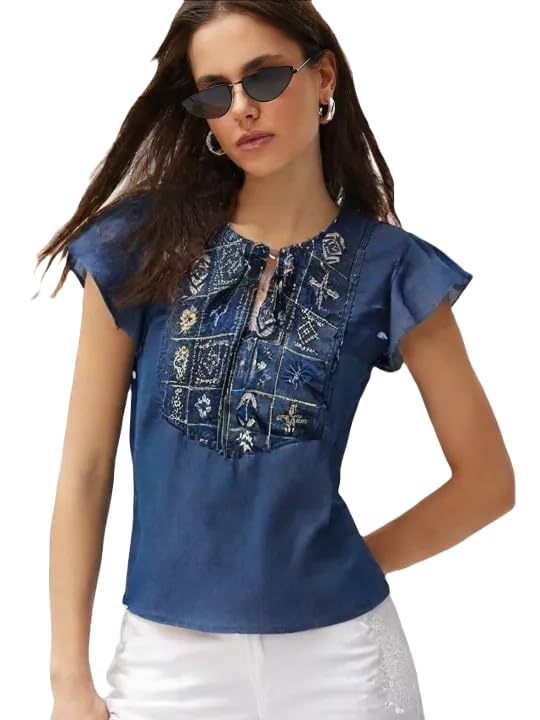 new-18 Denim Top,Summer Top for Women 07-picture-45