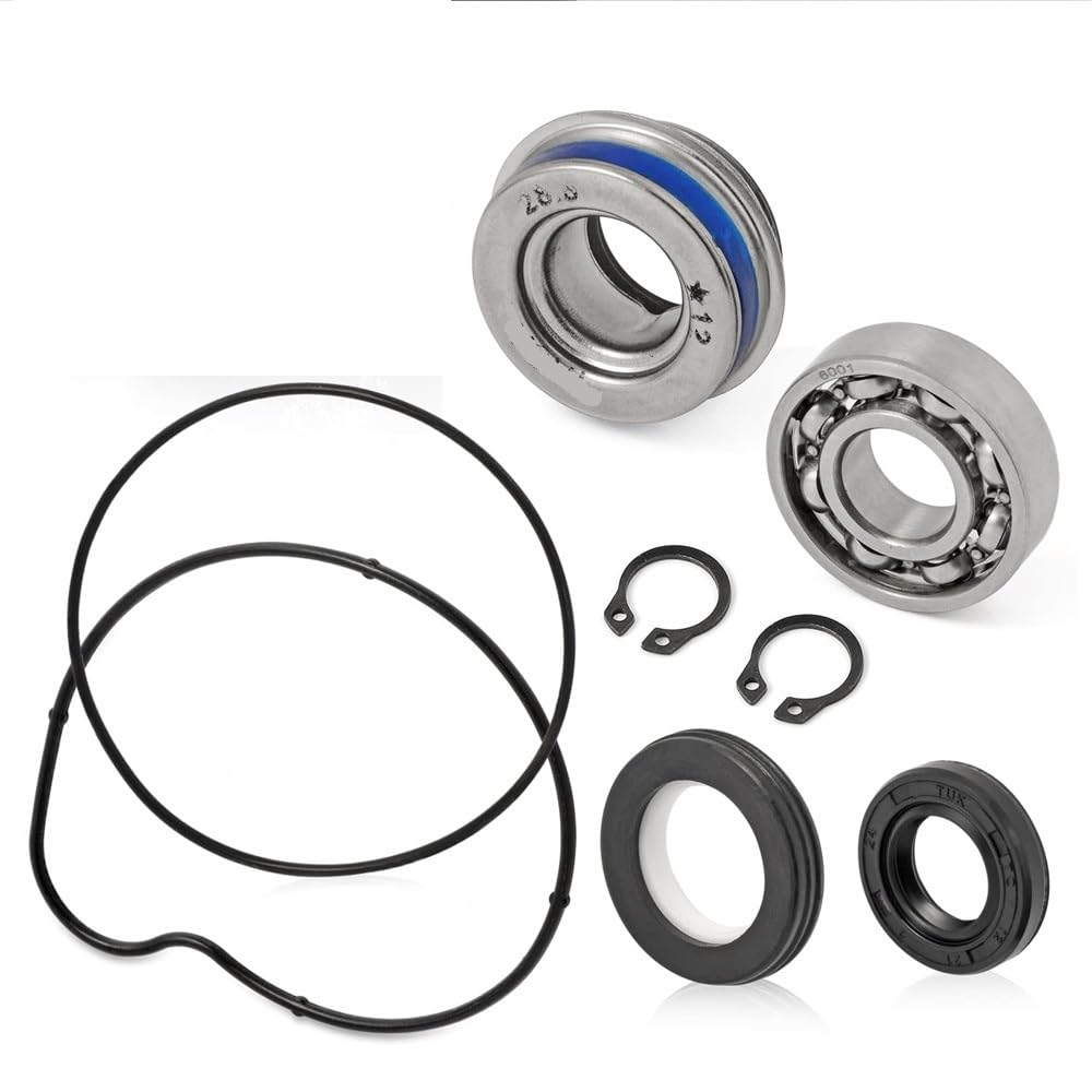 Kit di ricostruzione del paraolio dell'acqua, cuscinetto O-RING adatto for Raptor 660 660R YFM660R 2001 2002 2003 2004 2005 11H-12438-10-00 Parti di riparazione