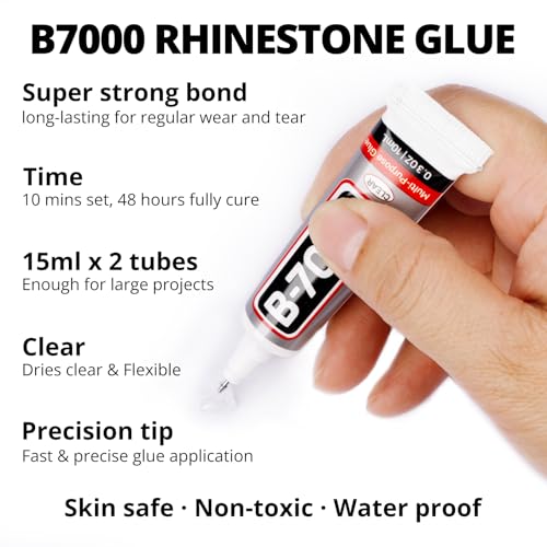 10000Pcs Multicolored 5mm Rhinestones for Bedazzling Crafting with b7000 Glue, Flatback Rainbow Colored SS20 Rinestones Crystals Gems Diamonds, Flat Back Multi Colorful Gemstones Jewels Stones - Thumbnail 5