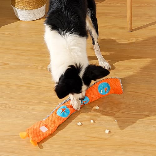 Sedioso Hundespielzeug, (5-Pack) Großer Hund Quietsche Spielzeug für Stress Release, Hund Puzzle Spielzeug IQ Training, 23,6 Zoll Ungefüllt Spielzeug für Kleine, Mittlere und Große Hunde