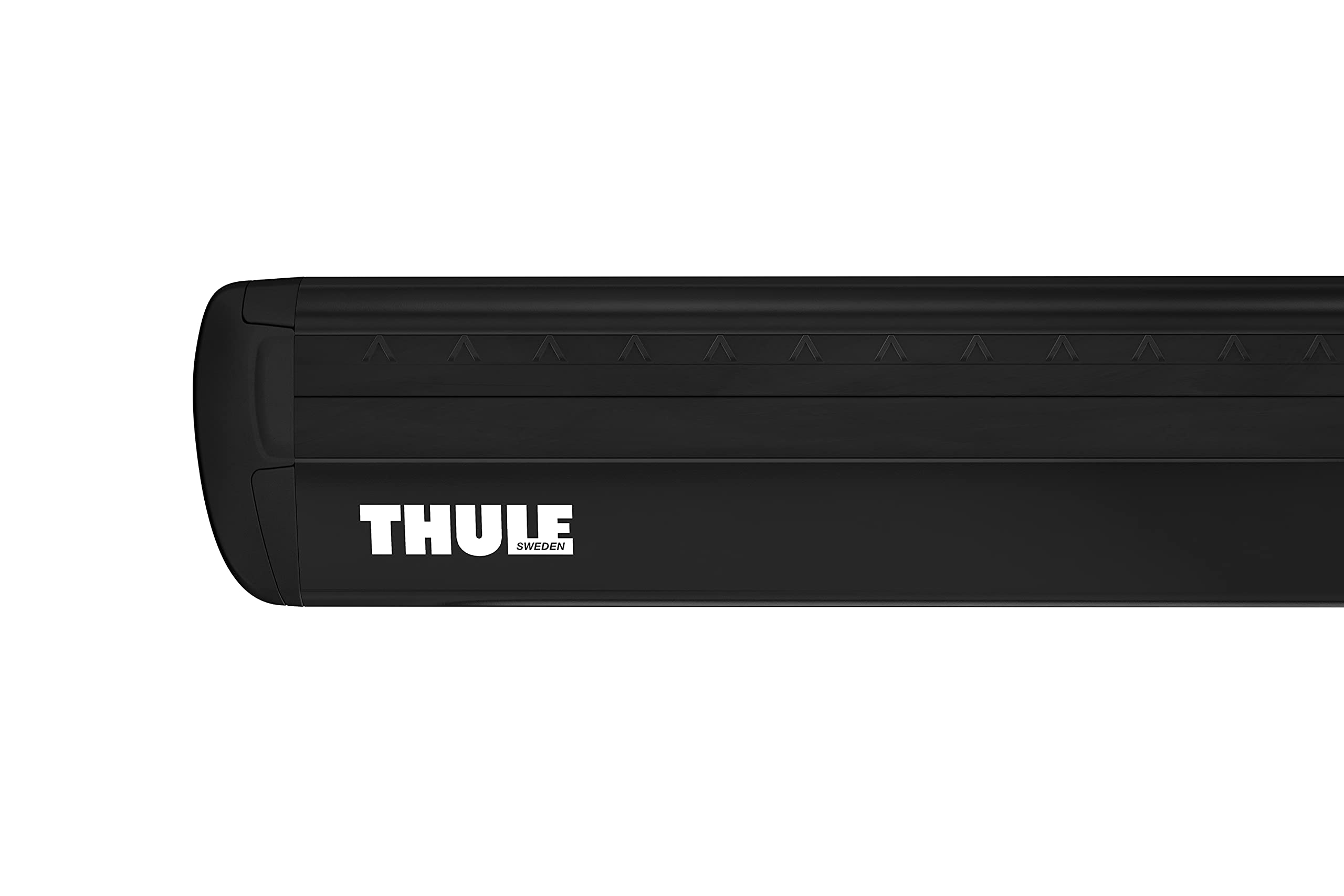 Thule Kompletny czarny aluminiowy bagażnik bazowy WingBar Evo kompatybilny z Audi A4 B8 Sedan 2008-2015 ze zwykłym dachem (gładkim) Alu ładowność 75 kg