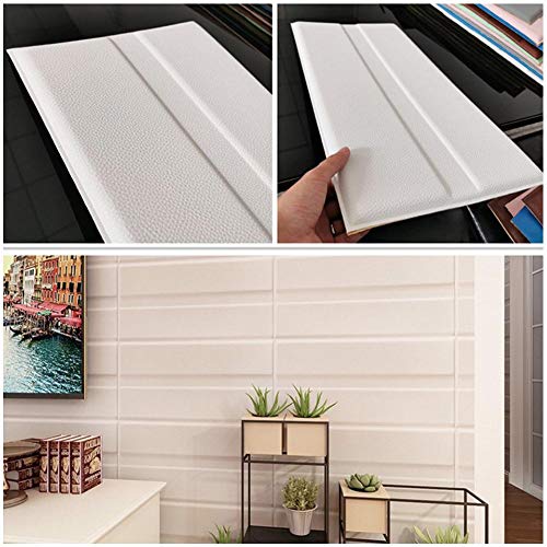 Gaeruite 3d Wall Panel 3d Brick Adesivo Murale Impermeabile Pannelli Autoadesivi Adesivo Carta Da Parati Per Tv Sfondo Soggiorno Decorazioni Bagno