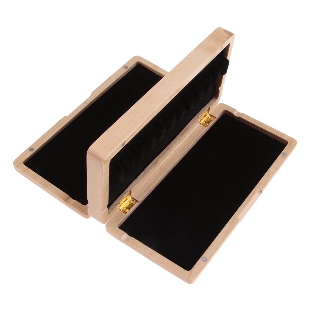Garende Bassoon Storage Box for 22 Reeds with Double Layer Design