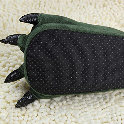HANDKEI Unisex soft and funny paw shoes for adults and children home furry animal clothing paw shoes4