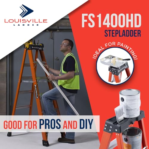 Louisville-Ladder-8-Foot-Fiberglass-Step-Ladder-375-Pound-Load-Capacity-Type-IAA-FS1408HD