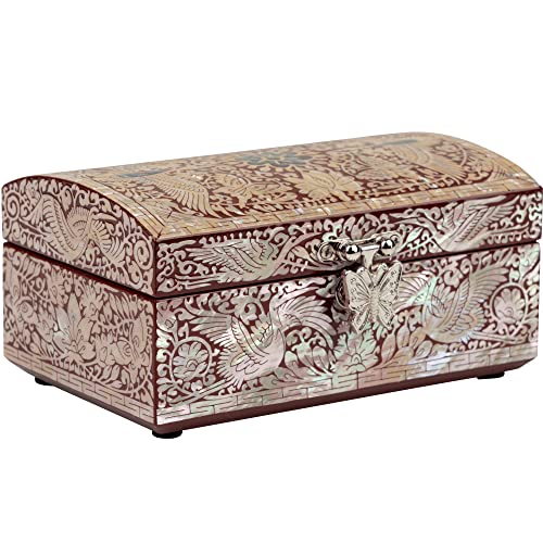 February Mountain Mother of Pearl Box - Handmade Trinket Box Mother's day Wedding Anniversary Christmas Birthday Gifts for women who have everything - Image 6