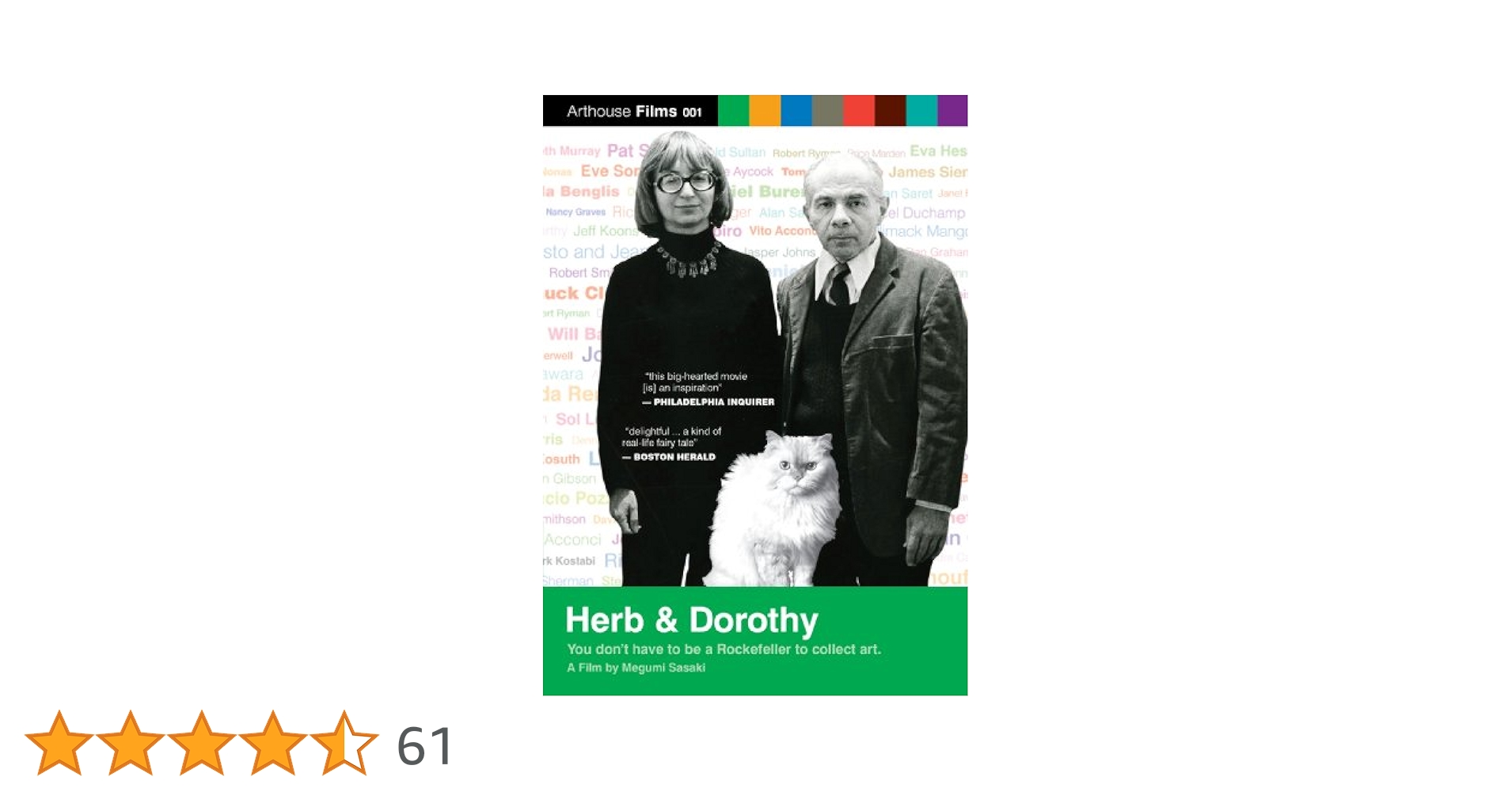 (未使用･未開封品)Herb &amp; Dorothy [DVD] 未使用・未開封品)Herb & Dorothy [DVD] arthouse films 001