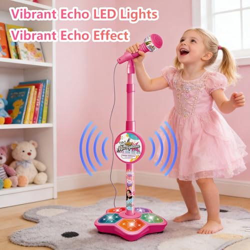 Microphone réglable anti-ennui avec haut-parleur pour adolescent