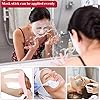 anezus 11 Pcs DIY Facial mask Mixing Tool Kit with Bowl Stick Spatula Silicone Brush Spray Bottle Puff Soaking Bottle Gauges (Pink)