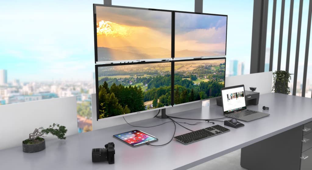 I-tec Docking Stations Universel USB 3.0/USB-C/Thunderbolt Quattro 4K