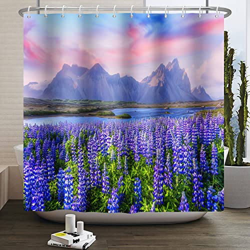 ASDCXZ Landscape Shower Curtain 180x200 cm - Image 2