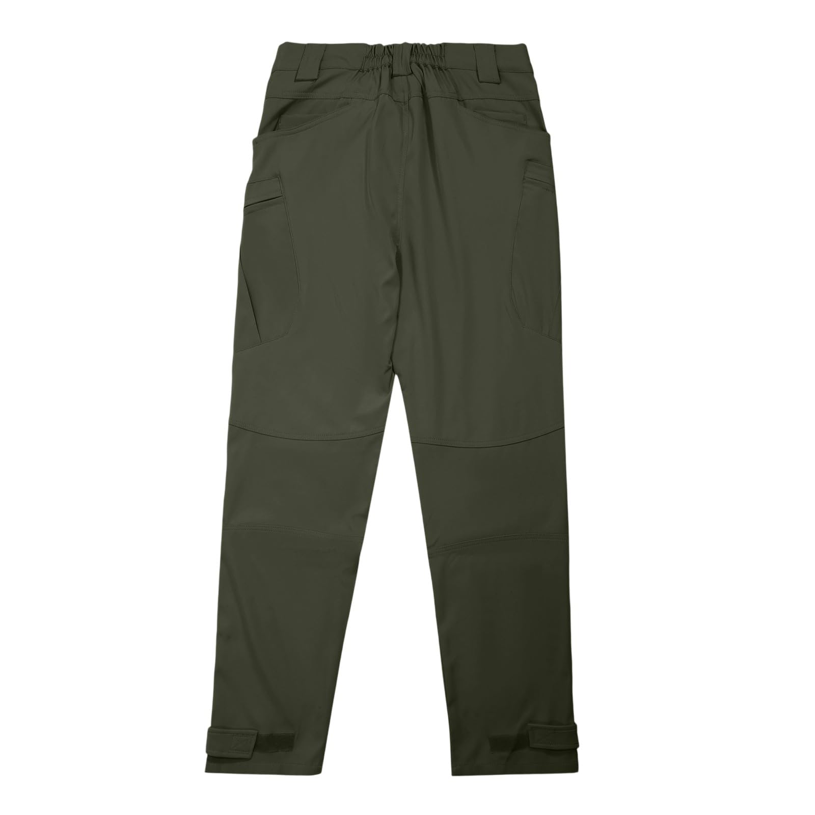 Cargohose Herren Hose Schnelltrocknend Outdoor Wanderhose Frühling Herbst Cargo Hosen Bequeme Freizeithose Freizeit Einfarbig Pants Locker Jogginghose mit Seitlicher Klettverschluss und Gummizug