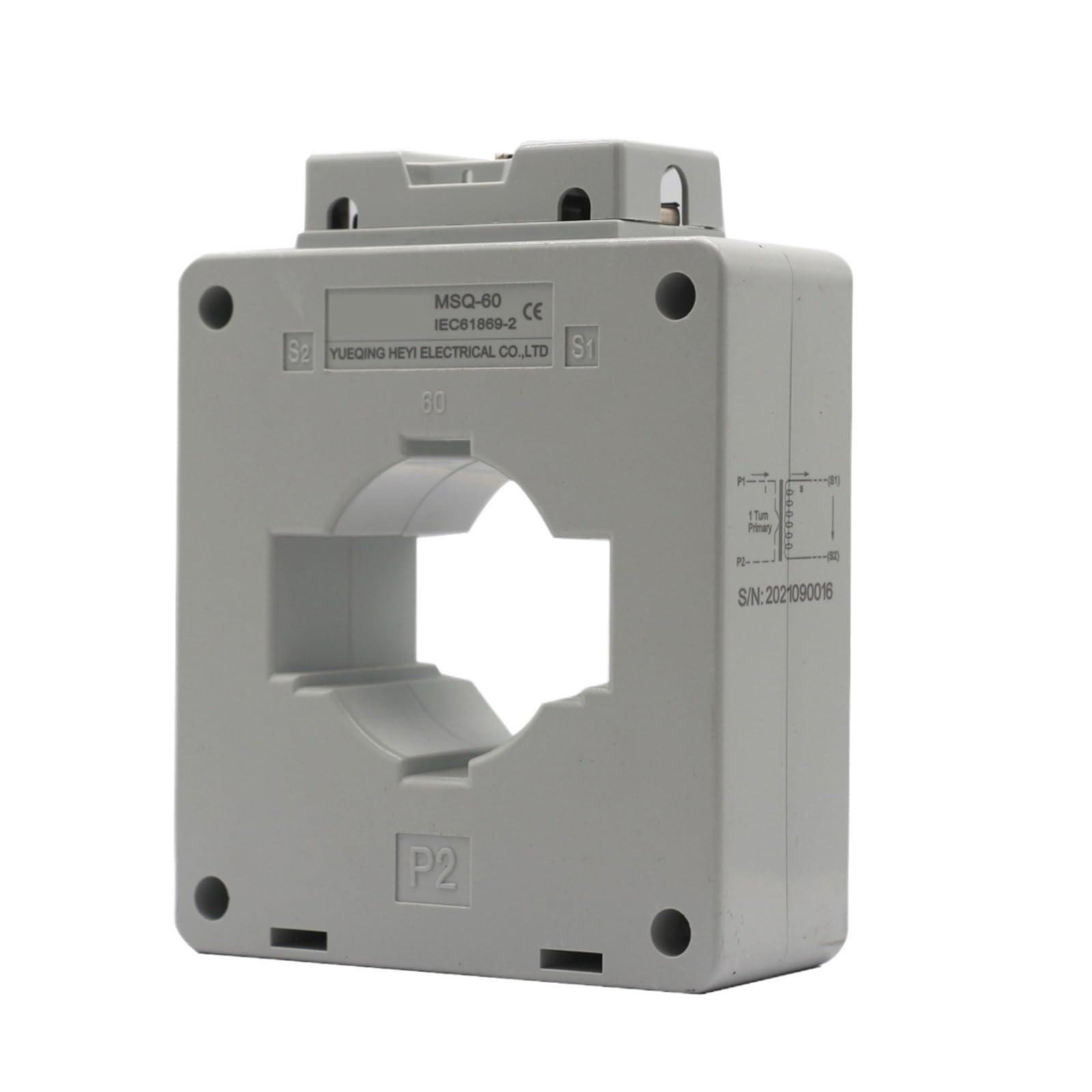 Transformateur de courant 1000A MSQ-60 CT basse tension pour armoire électrique Classe 0.5