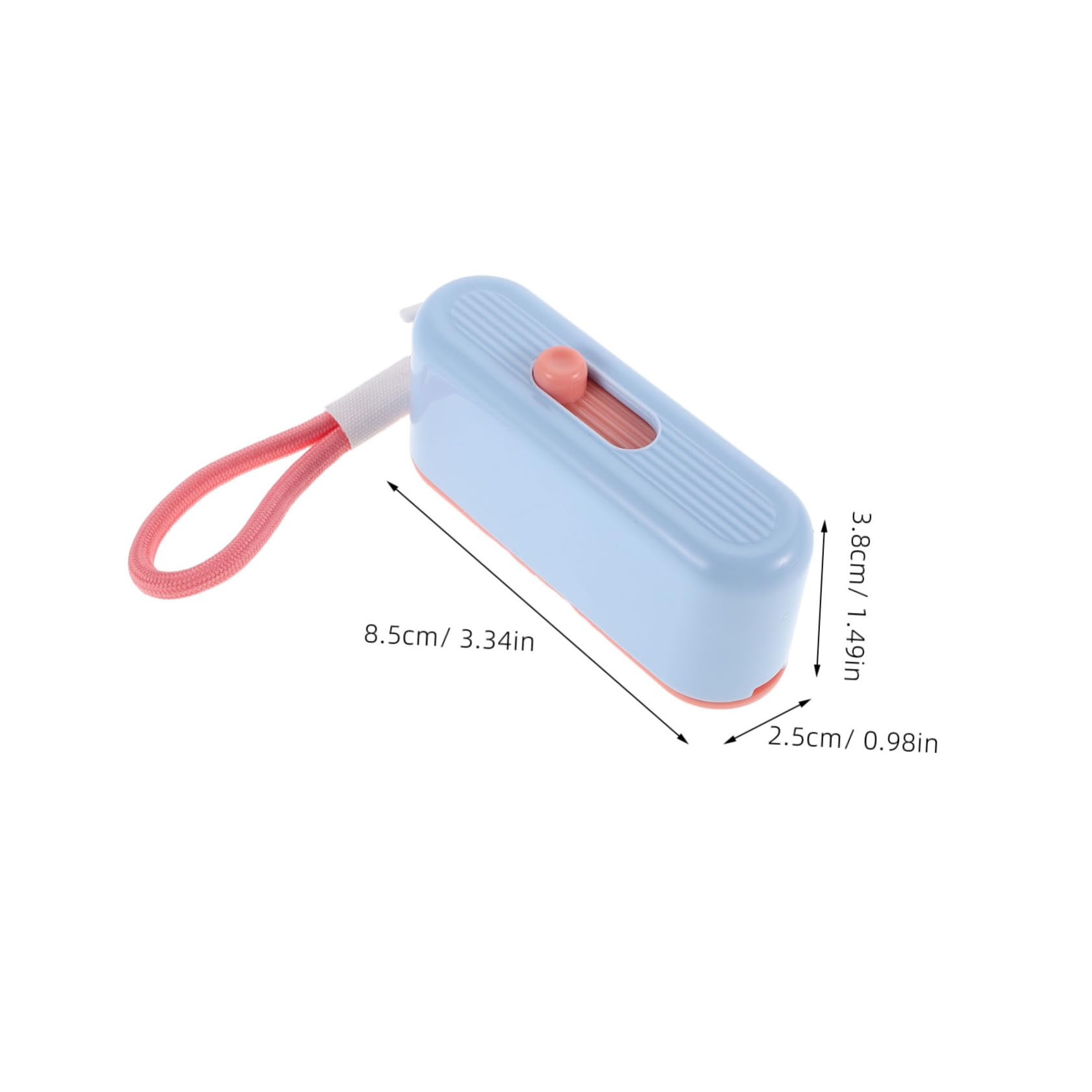 FOMIYES Portable Toothpick Holder with Floss Storage Box Travel Friendly Mini Dispenser for Oral Care Compact Design with Hanging Loop for Pocket Purse Use