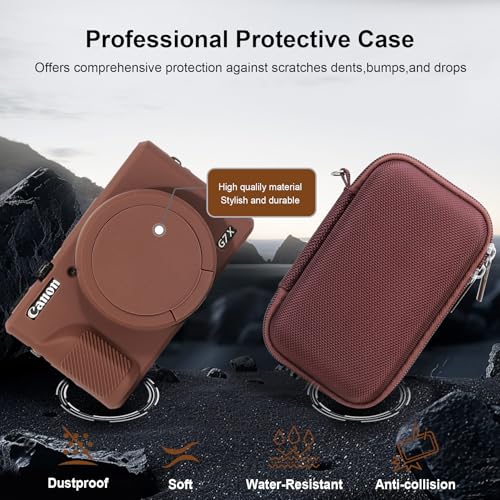 Funda rígida para cámara Canon PowerShot G7X Mark III miniatura 6
