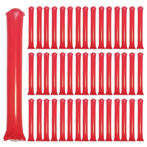 ROSEBB 48pcs Round Head Boom Sticks Thunder Sticks Cheering Sticks
