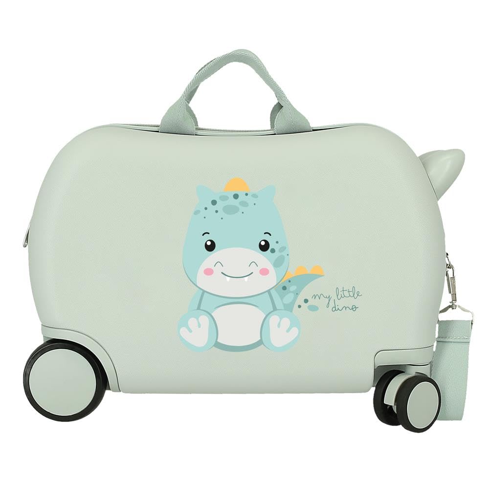 Roll Road Happy Valigia per Bambini Rigida Chiusura a combinazione Laterale 4 Ruote Bagaglio a Mano è realizzato in ABS, un materiale rigido e leggero