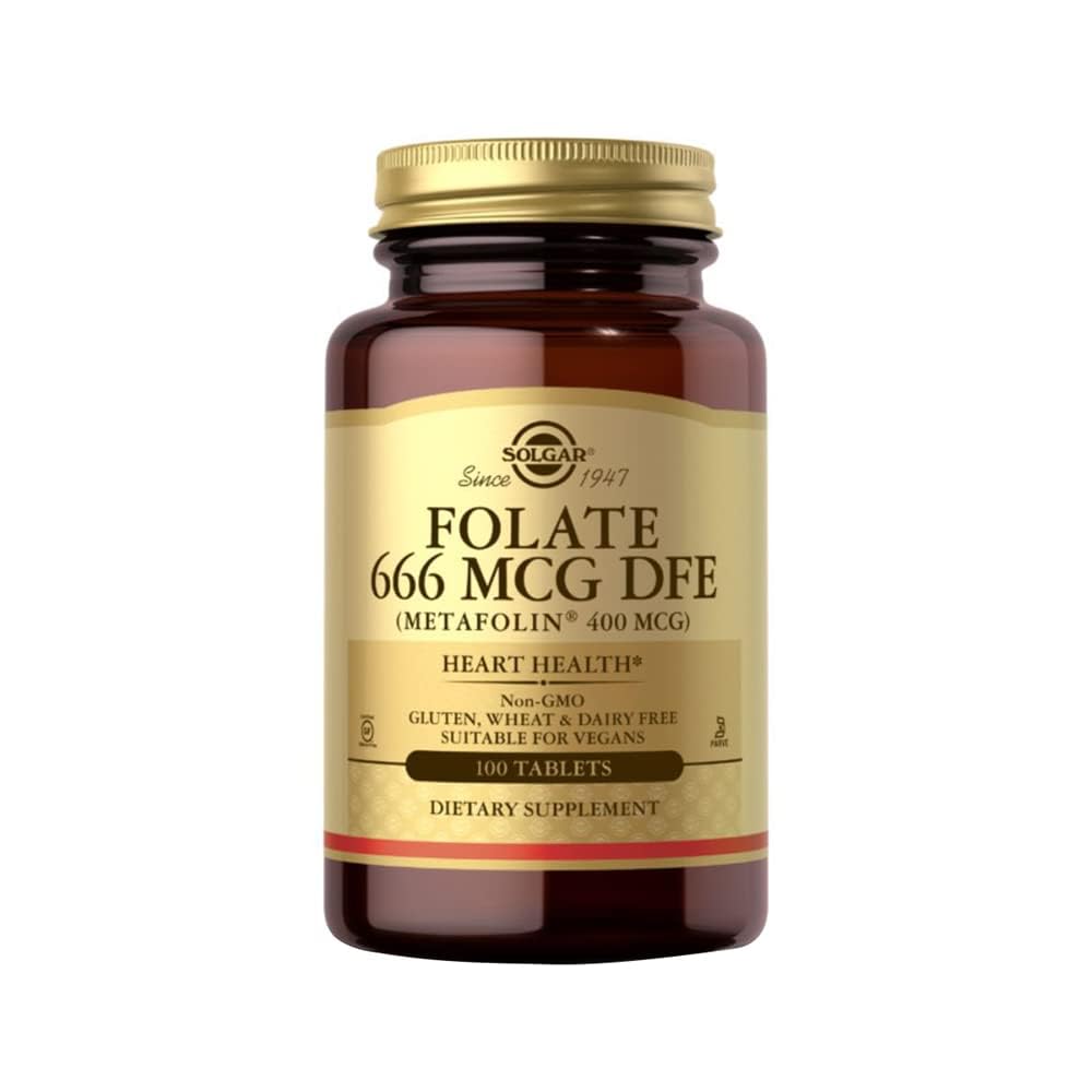 SOLGAR - FOLATE 666 MCG DFE (METAFOLIN 400 MCG)