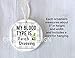 Funny Gift Ornament Ranch Dressing Humor Original Handmade Design