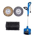 SICENXTOOLS Electric Tile Grout Cleaner Machine |Safely Cleans Grout Between Floor Tiles and Surface | Grout Cleaner for Tile Floors, Patio, Board, Bricks, Carpet, Pavements| Includes 3 brush Parts