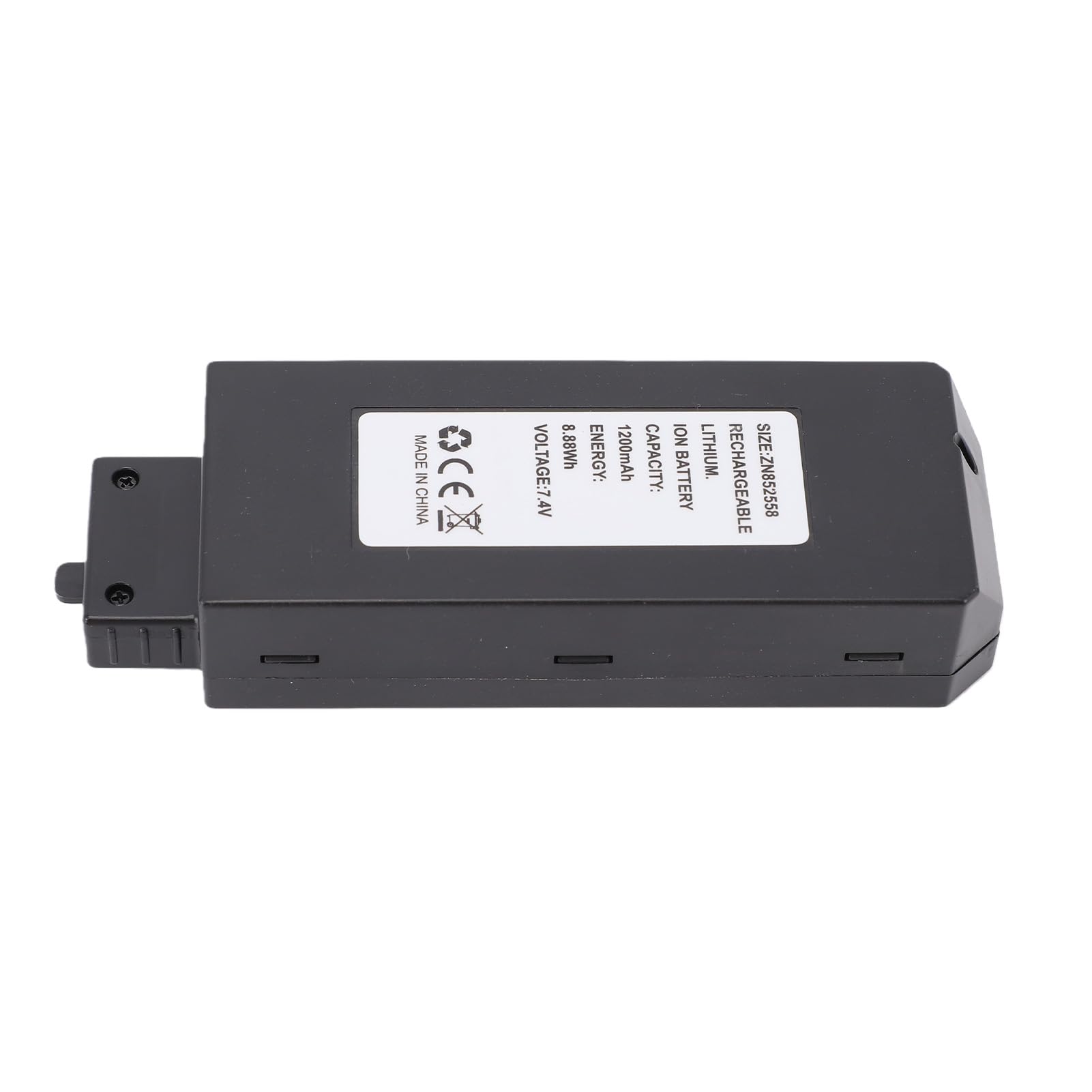 Alomejor Hélicoptère RC Batterie, 7.4V 1200mAh pour RC Era C190 (3 pièces)
