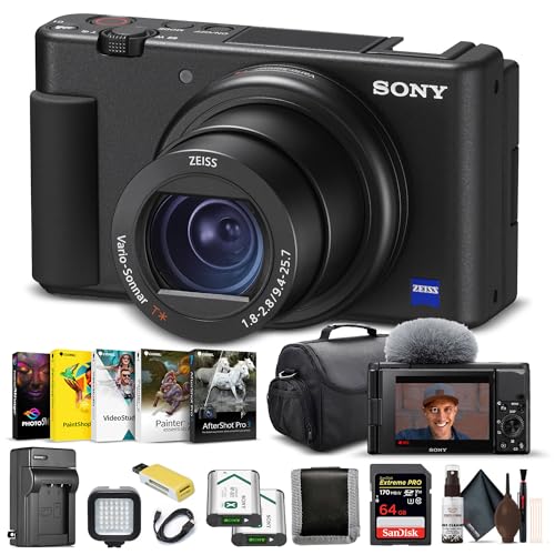 Amazon | Sony ZV-1 デジタルカメラブラック DCZV1/B、64GB