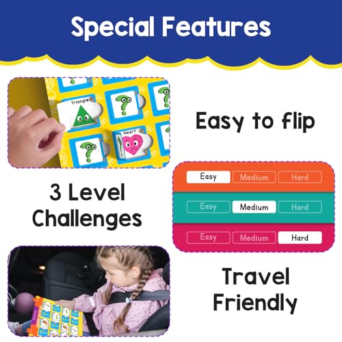 Image of Smartivity Memory Game for Kids Ages 3+ Years | Fun Matching Game - 12 Theme Cards & 3 Level Challenges I Birthday Gift for Boys & Girls I Preschool Learning Toy for 3,4,5,6 Years Age