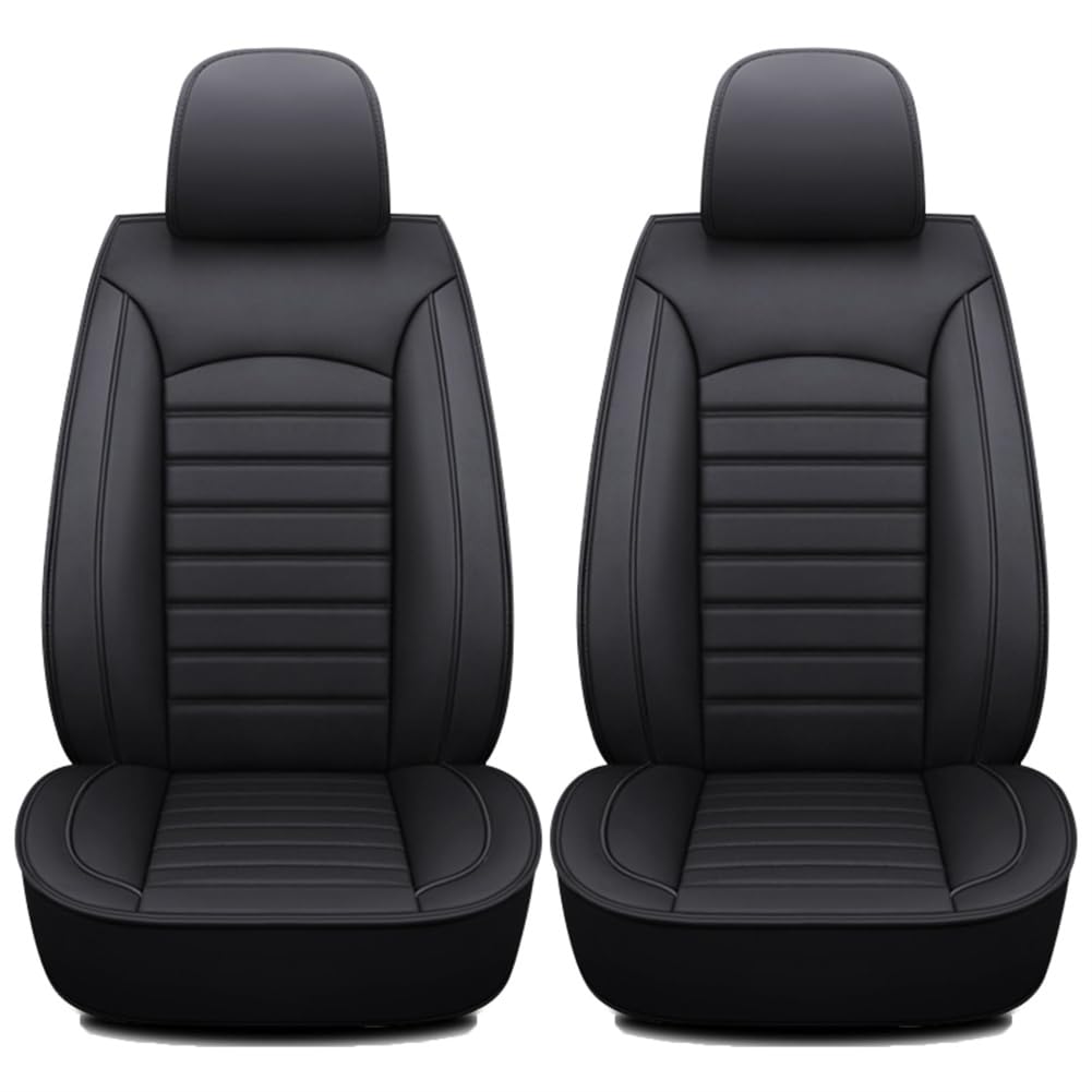 2 Housses de Siège Auto pour BMW 3 Series 320 2008-2018, Voiture Siège Housse de Protection Avant Siège Ensemble de Housses Accessoire,B/Black