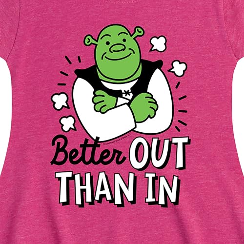 Shrek - Better Out Than in - Toddler & Youth Girls Fit & Flare Dress2