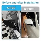 Auto Wing Mirror Cover Caps 1 Pair Rearview Mirror Cover Replacement For Infiniti For QX30 Q50 Q60 Q70 2014-2021 Black Carbon Fiber Pattern Cap Car Accessories(Carbon Fiber Pattern) - Image 5