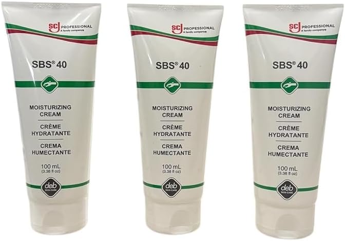 SBS 40 Medicated Skin Cream 3 oz (3-Pack)