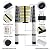 12 FT Aluminum Telescoping Ladder Telescopic Extension Ladder with Locking Mechanism Multi Purpose Compact Ladders for Home Garage Clean 330 Pound Capacity