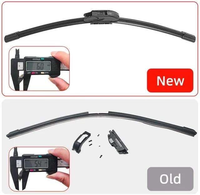車用ワイパー、マツダ 3 BM BN アクセラ 2013-2018 24インチ + 18インチ フロント リア ワイパーブレード ブ