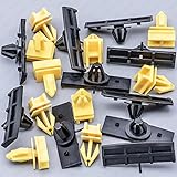 Rexka 10 Sets Wheel Opening Molding Fender Flare Clips Hardware Kit for Ford F150 W790383S900 W716878S300 F-150 2015-2020 W790383-S900 W716878-S300