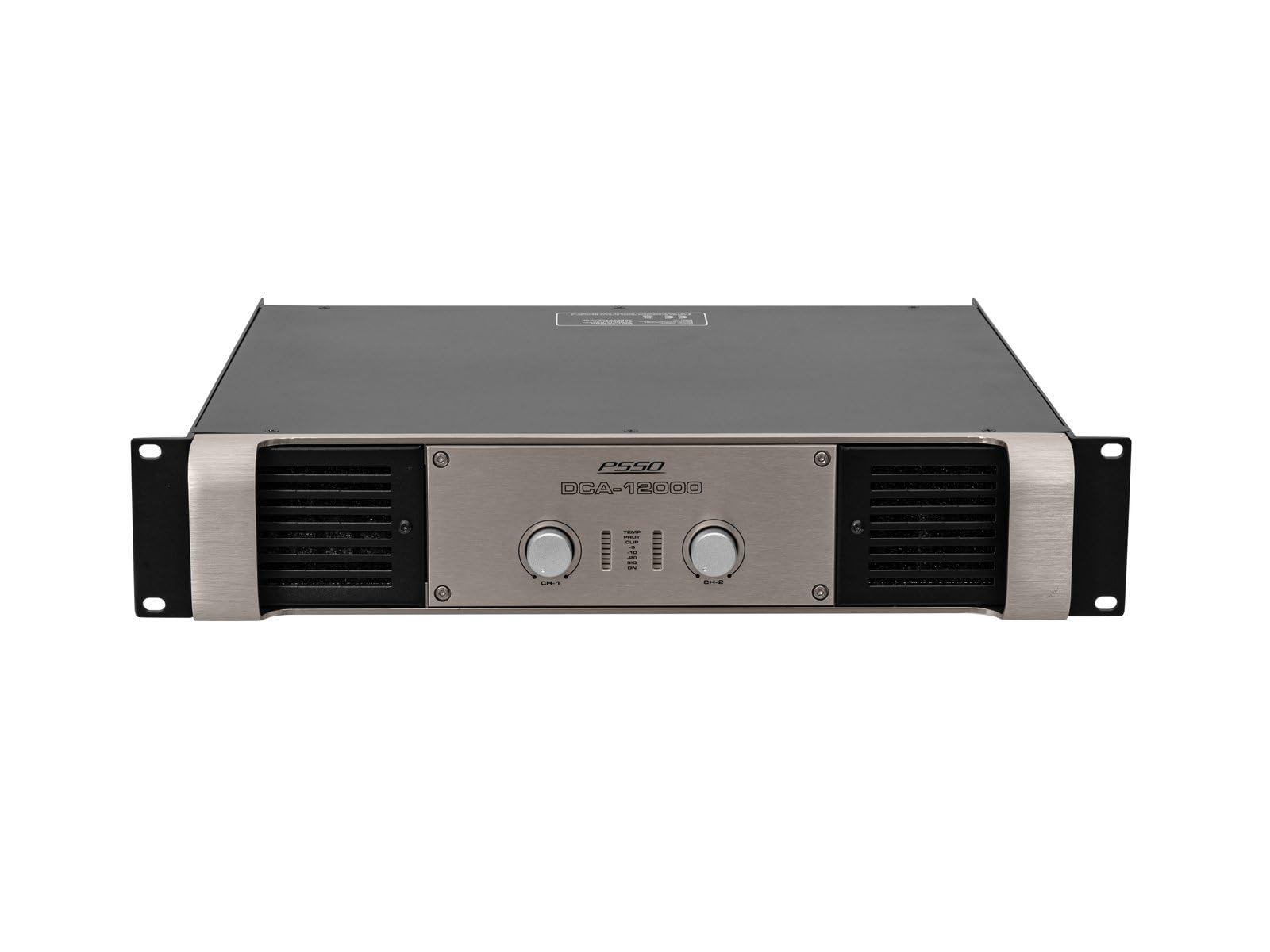 PSSO DCA-12000 Amplificatore a 2 canali SMPS | Amplificatore stereo PA classe I con alimentatore switch, 2 x 6000 W RMS (2 Ohm), 2 x 3900 W RMS (4 Ohm)