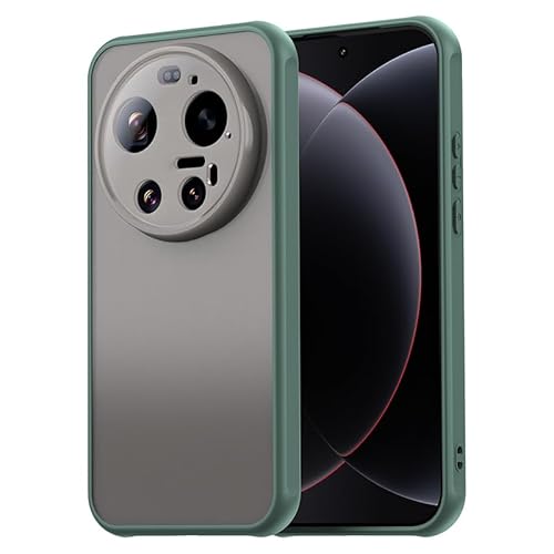 TRIPLE RIVER�EFor Xiaomi 17 Ultra �P�[�X �ϏՌ� �J�o�[ �w�ʔ������}�b�g�d�l �X�g���b�v�� �n�[�h�P�[�X ���� ������ �V���v�� �ی�P�[�X For ���� �V���I�~ �E���g��(�O���[��)