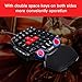 immagine 4KKmoon Delux Tastiera di Gioco con Una Sola Mano con Cavo USB PortatileT9 47-Key