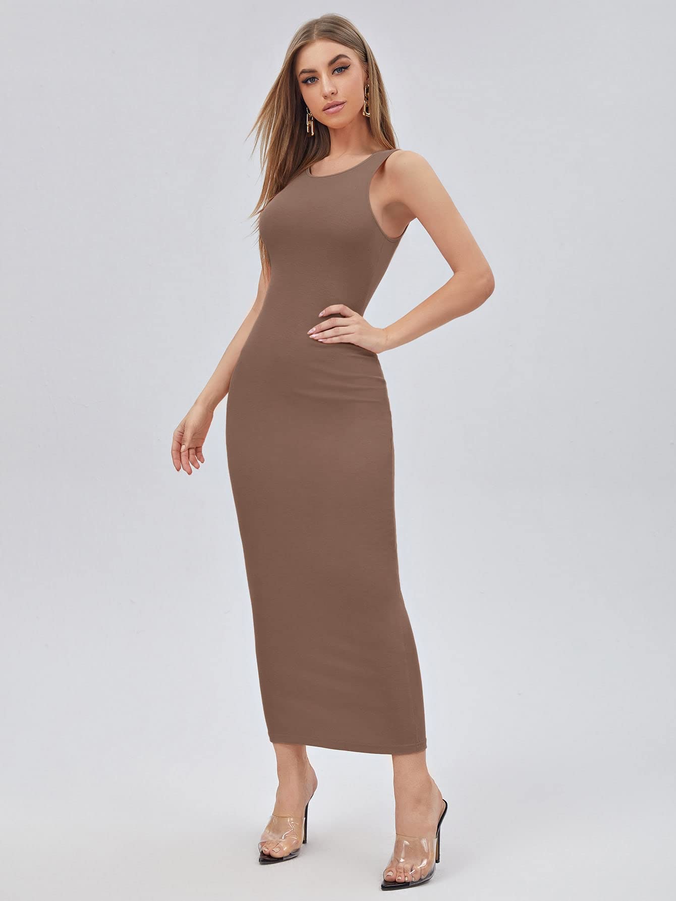 slim fit dress slacks Artemis Off-Shoulder Chiffon Fitted Dress