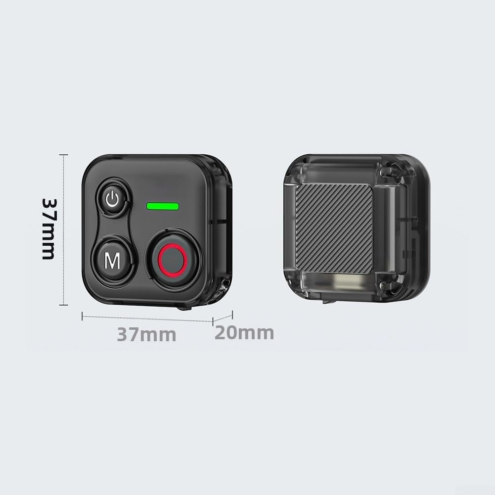 Action Kamera Fernbedienung, Für Insta360 ONE X4 X3 Für DJI Für Osmo Action 4 3, Robuste PC Nylon Konstruktion Lange 120 Stunden Batterie