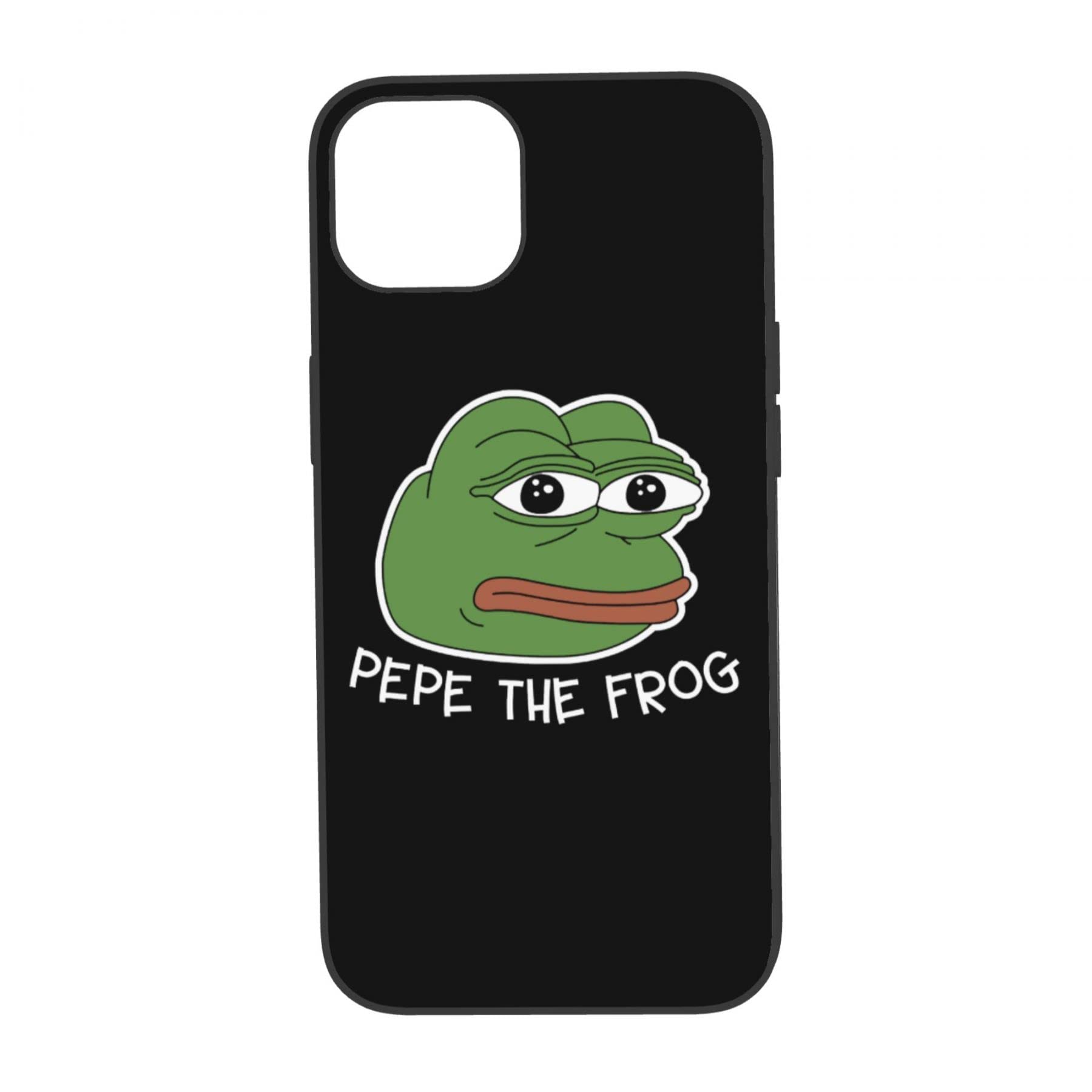 Amazon.co.jp: iPhone13 ケース 強化ガラス Pepe The Frog カエルの
